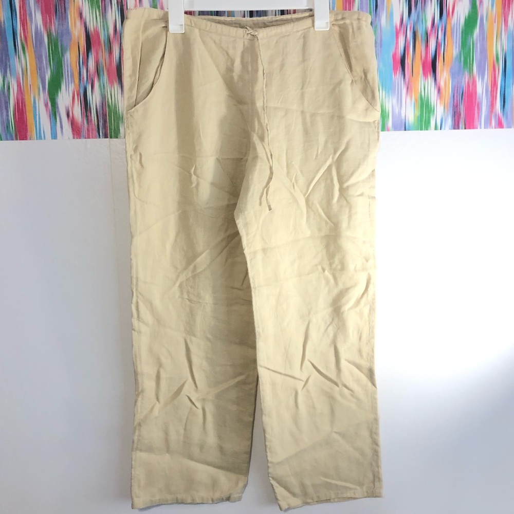 Laperla studio linen chino pant
